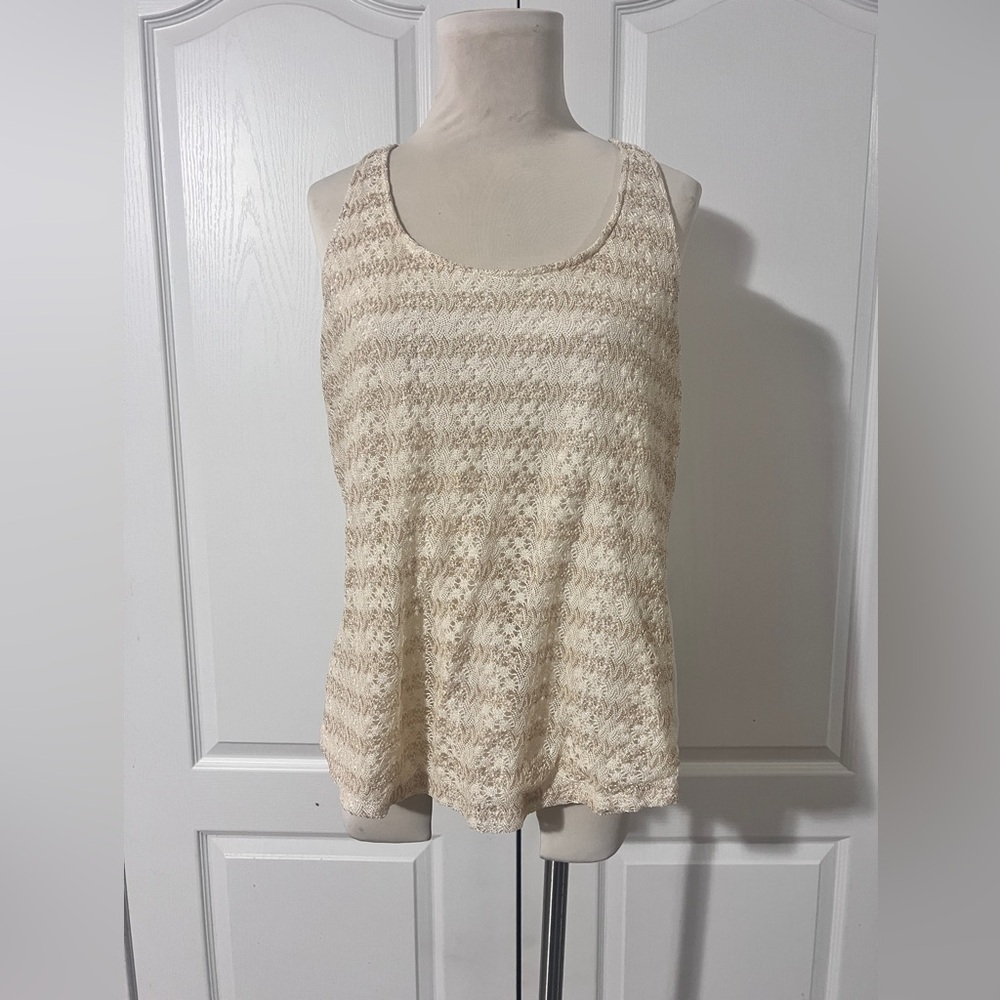 Lucky Brand Racerback Tank Top - sz XL